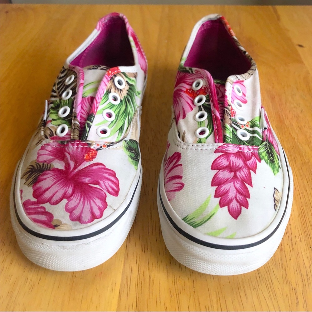 Floral print Vans women’s sz 7.5